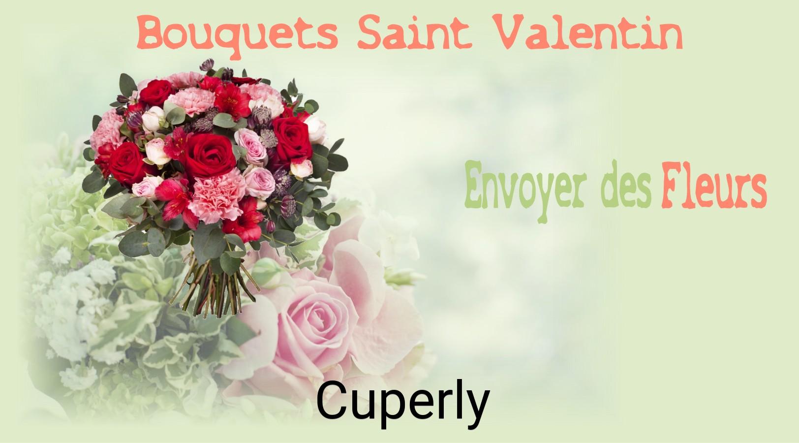 Roses de Saint-Valentin livrées à Cuperly
